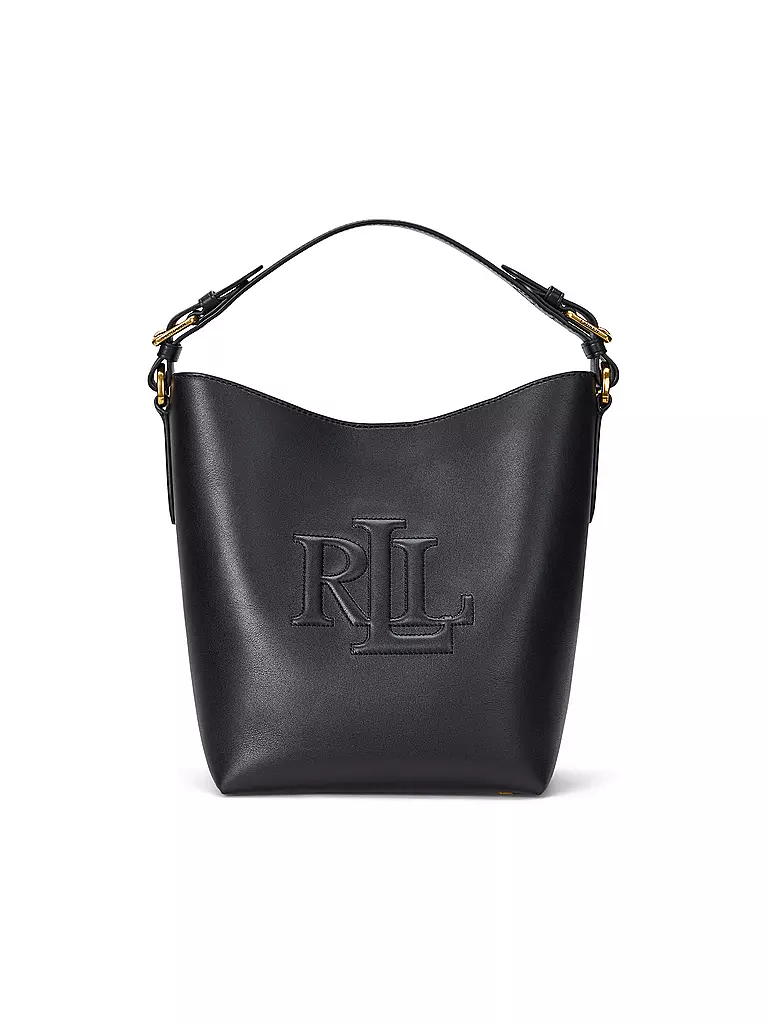 LAUREN RALPH LAUREN Ledertasche Bucket Bag WITLEY schwarz